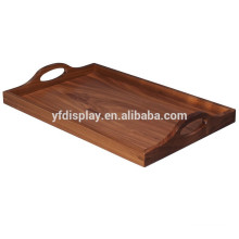 High Quality Wood Serving Tray With Handles